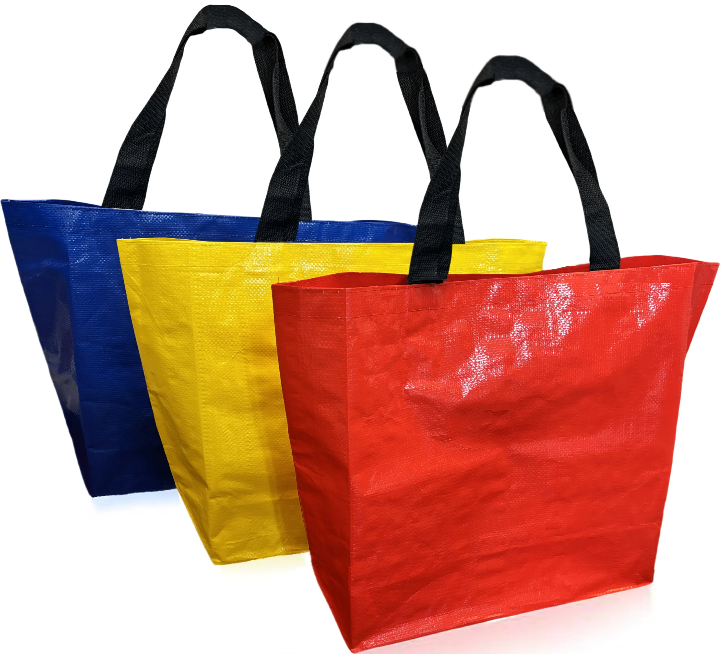 Custom laminated non-woven bags with KFC and Continental logos