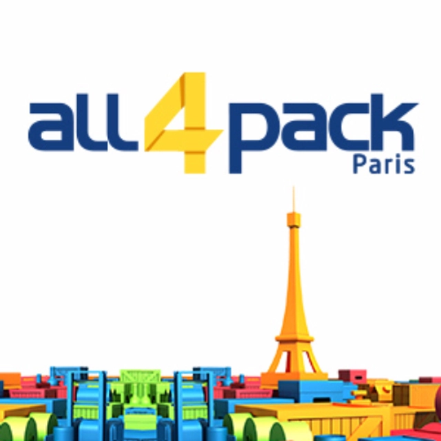 All4Pack Paris logo with colorful cityscape and Eiffel Tower