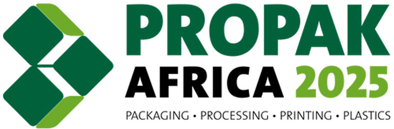 PROPAK Africa 2025 logo with green geometric icon