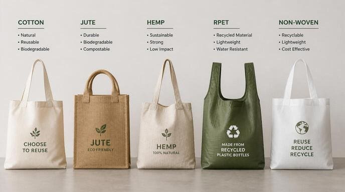 Comparing Eco Bag Samples