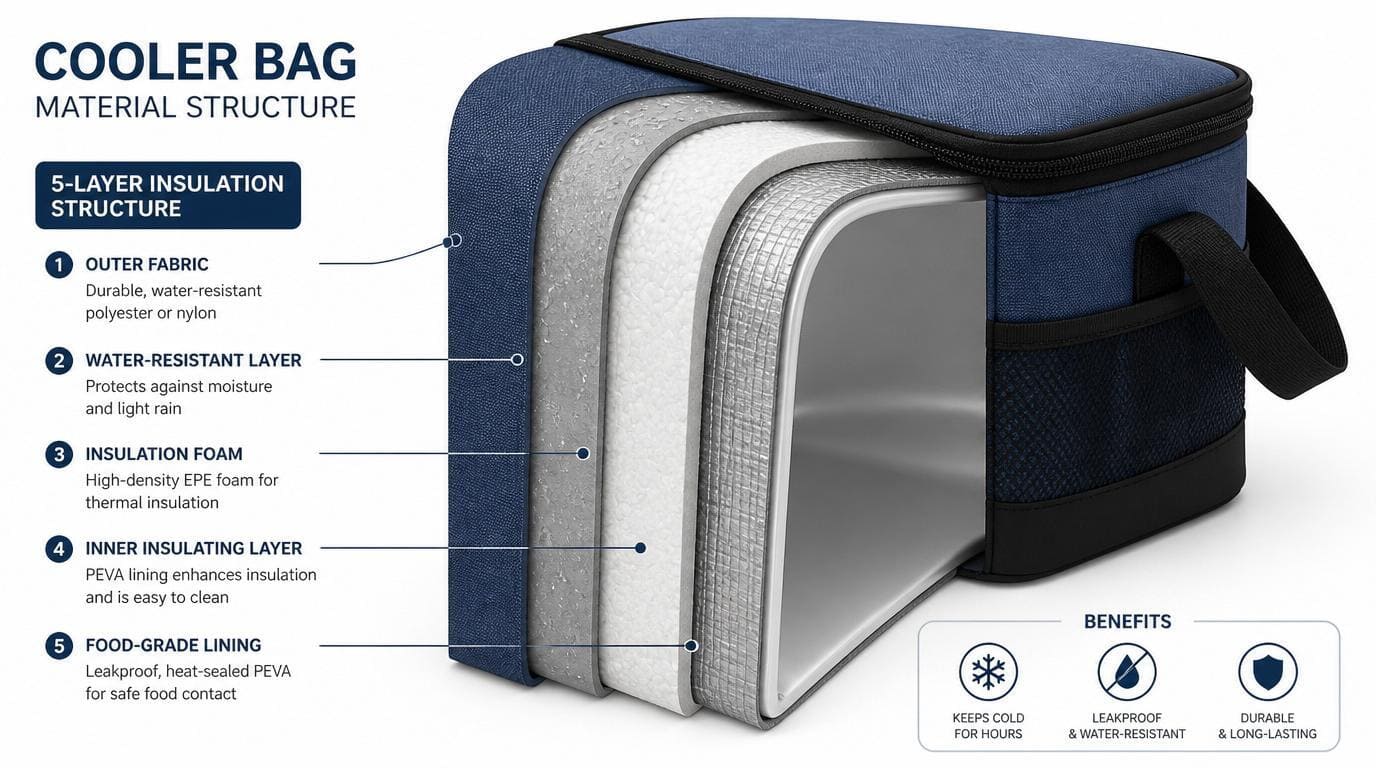 Cooler Bag Material Structure