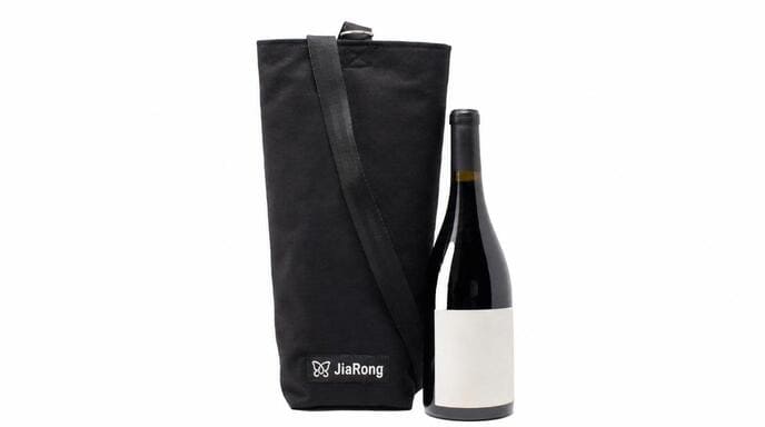 Durable polyester wine bag Polyester wine bag with bottle