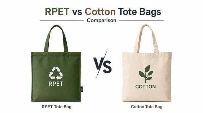 RPET vs Cotton Tote Bags Comparison