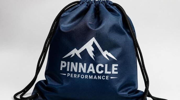 Custom drawstring bag printing