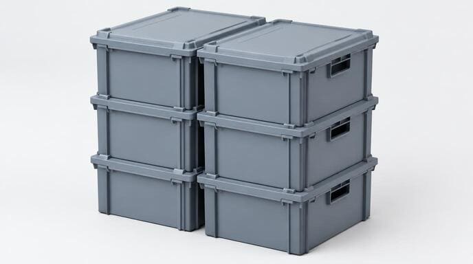 Reusable food delivery crate