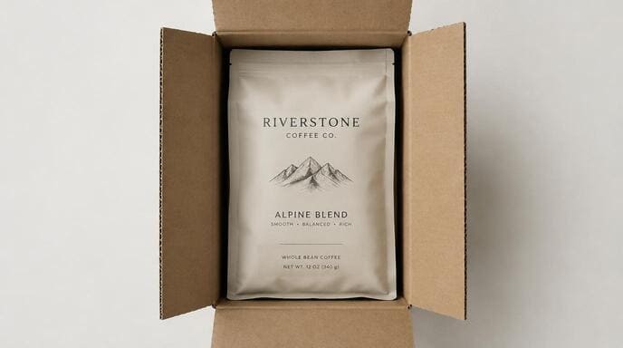 coffee packaging for e-commerce