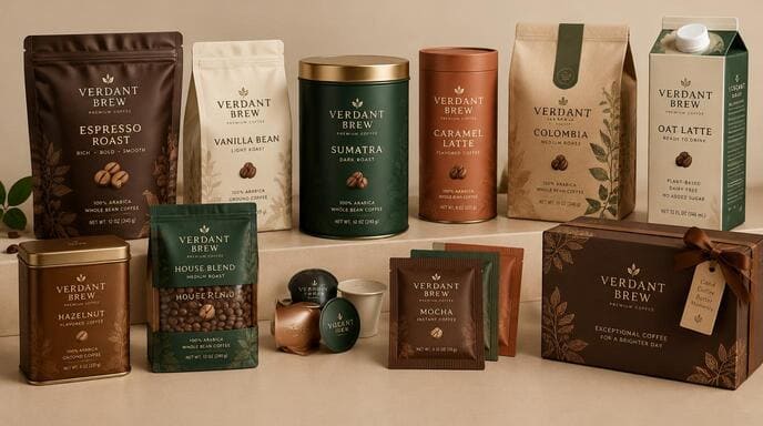 coffee packaging formats