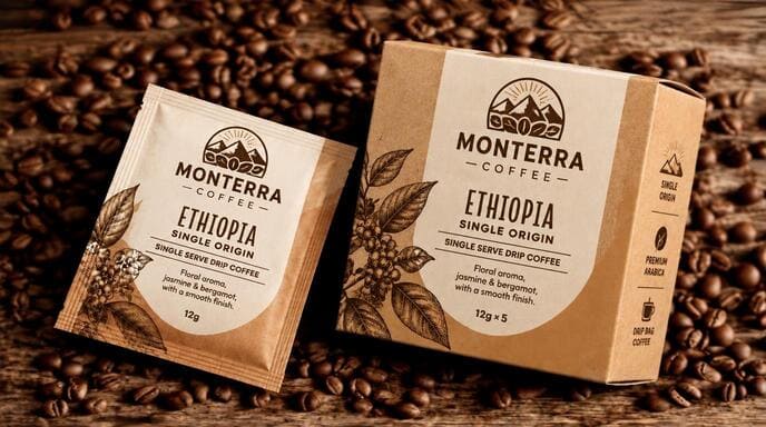 drip coffee packaging